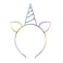 RAINBOW UNICORN PARTY HEADBAND