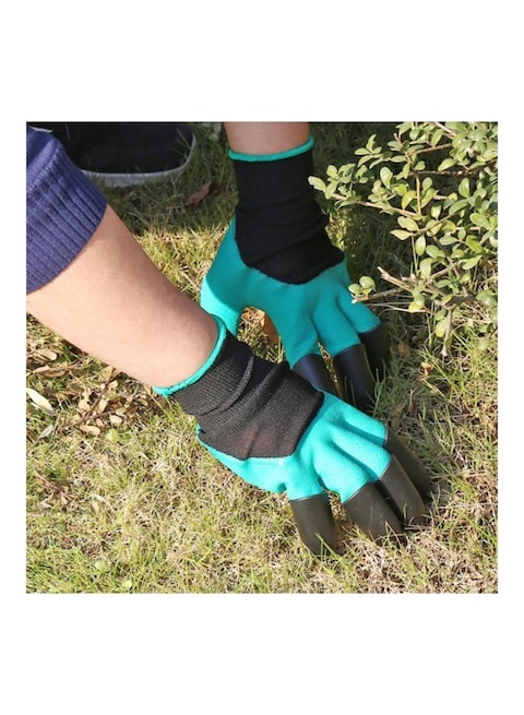 Generic Garden Gloves Blue/Black 18X13X4cm