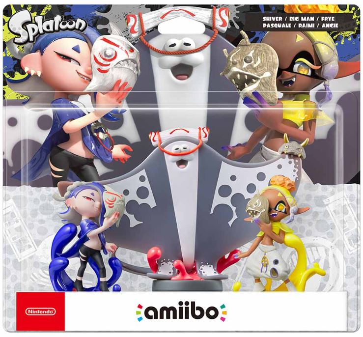 نينتيندو NINTENDO Amiibo Splatoon 3 Shiver Frye And Big Man