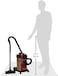 Mebashi Drum Shape Vacuum Cleaner, 1800W, Me-Dvc1001, Red/Gold/Black