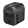 Platinum Universal Travel Adapter Black