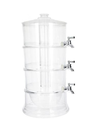 Generic 3-Layers Beverage Dispenser Clear 1.5L