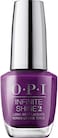 OPI Infinite Shine 2 Long-Wear Lacquer, Samurai Breaks A Nail, Purple Long-Lasting Nail Polish, Tokyo Collection, 0.5 Fl Oz