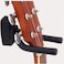 Mike Music Guitar Holders Hooks Stands Hangers Wall Mount Display With Screws Fits All Size Guitars Bass Mandolin Banjo Ukulele (Guitar Holder 1Pack, Black) (1, Pack)