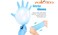 Zalcoon Nitrile Exam Gloves (Large), Blue, Latex-Free,Pre-powdered, Disposable Gloves, for Medical, Cleaning, Food Service, 4 mil - 100 Pieces