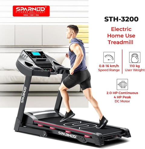 Home Gym Sparnod Fitness Equipment Review LCD Display, Height