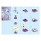 LEGO Disney Frozen 30559 Elsa And Bruni&#39;s Forest Camp Toy Set 80 Pieces Multicolor