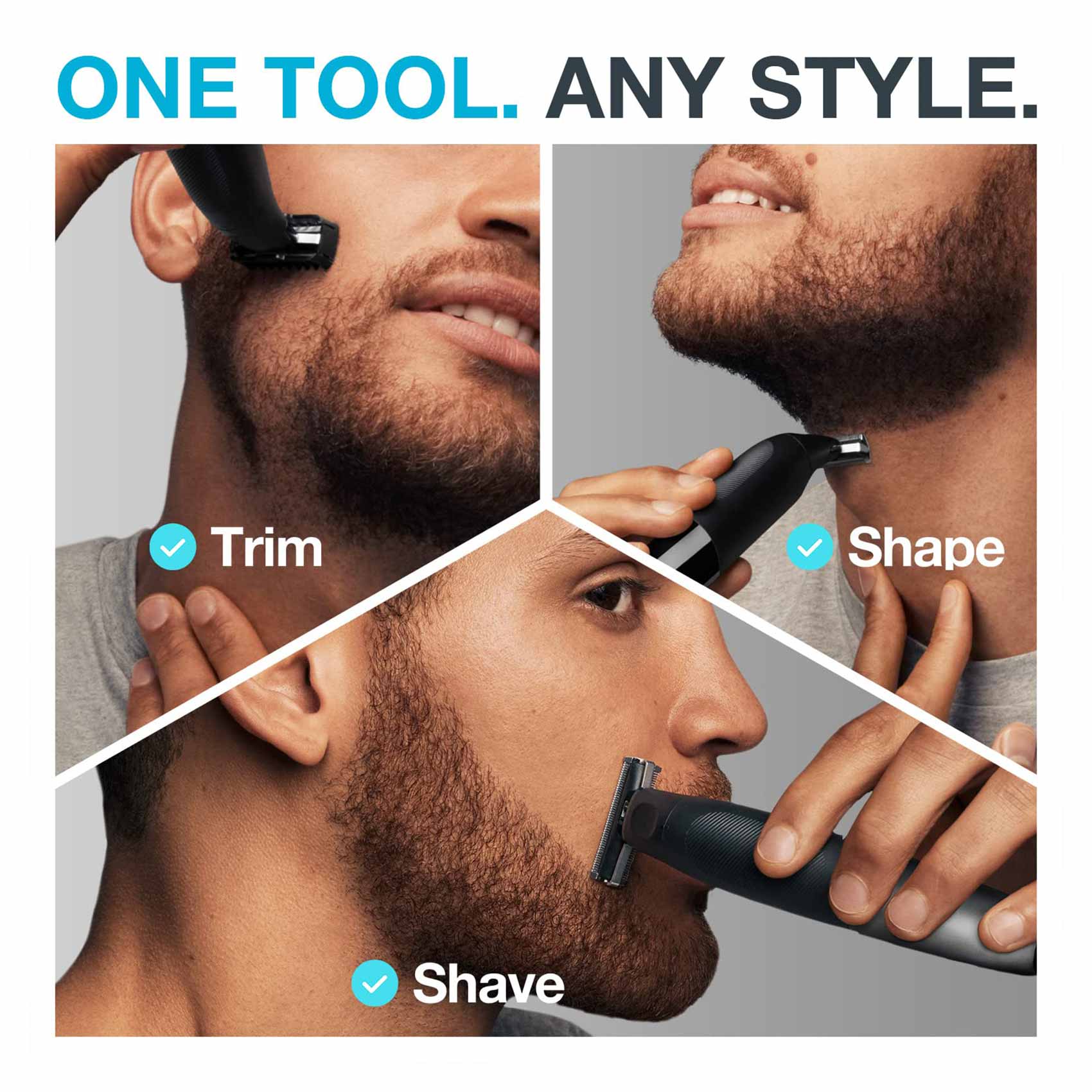 Thumbnail image for Braun Series X All-In-One Electric Razor And Beard Trimmer With 5 Attachments XT5100 Black