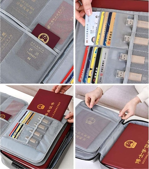 Document Bag with Safe Code Lock