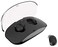 Generic X18 Bluetooth Wireless Headset Twins Stereo In-Ear Headset Earphone With Mic - Black