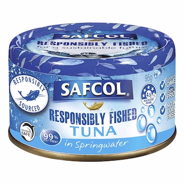 Safcol Tuna In Spring Water 95G  - Canned Fish