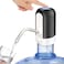 Sky-Touch Automatic Water Dispenser, USB Rechargeable Bottle Drinking Water Radio Water Pump, Black
