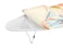 Table Top Mesh Ironing Board - Multicolour   Ironing Board   Ironing Table with Iron Holder   Foldable &amp; Adjustable 77x31x12cm