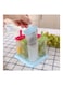 6-Piece Ice Cream Popsicle Molds Blue/Red/Green 14x15x16centimeter