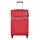 VIP Hi-Lite 4 Wheel Soft Luggage Medium 26.5x42x69cm Red