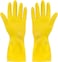 ZALCOON Household Cleaning Gloves, Professional Natural Rubber Latex Dishwashing Gloves, Reusable Kitchen  Gloves (Large)
