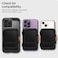 Spigen Lock Fit (MagFit) Magnetic Wallet Card Holder [up to 6 Cards] MagSafe Compatible with iPhone 15 Pro Max / 15 Pro / 15 Plus / 15 / iPhone 14/13/12 series - Black