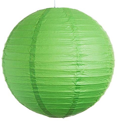 Amscan 24055 53 55 20 cm Kiwi Round Paper Lanterns