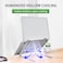 Aibecy-X-Shape Adjustable Foldable Aluminum Laptop Stand Desktop Notebook Holder Desk Laptop Stand