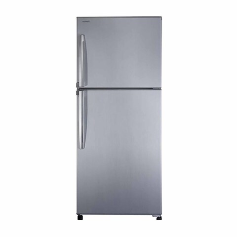 Toshiba Refrigerator No Frost 2 Doors - 355 Liter - Silver - GREF40PRS