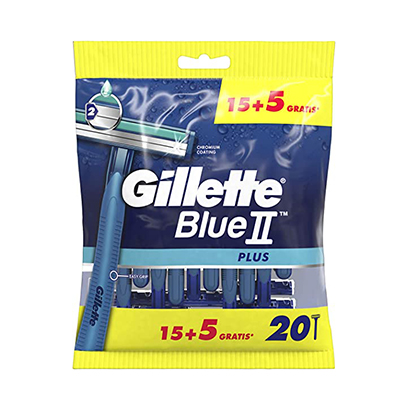 GILLETTE BLUE2 PLUS 15+5CT