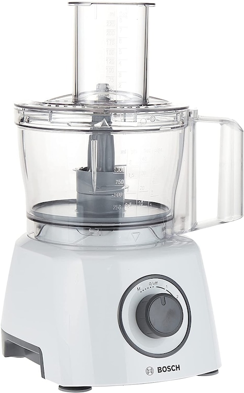 Bosch Multitalent 3 Compact Food Processor, White, MCM3100WGB