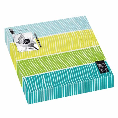 FUN NAPKINS 3PLY 20P EVERGREEN 2