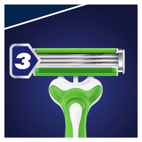 Gillette Blue 3 Sensitive Men Disposable Razors - 3 Count