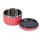 Delcasa Dc1621 600ml Single Layer Lunch Box-Leak Proof &amp; Airtight Lid Food Storage Container-High Quality Stainless Steel Inner, Durable, Non-Toxic And Extended Fastening Lid Design