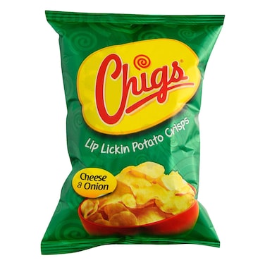 Chigs Cheese  Onion Crisps 50G