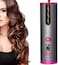 Generic Professional Portable Hair Spiral Curl Automatic Cordless Curling Iron Hair Curler Lcd Curly Hair Machine, Rechargeable Auto Curler For Curls Or Waves Anytime, Anywhere