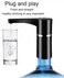 Fitto Lavish Rechargeable Touch Water Dispenser, Silicone Hose