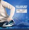 Dry and Wet Steam Iron With Self-clean function Adjustable Temperature Control Ceramic Soleplate 3000W Blue