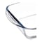 Pasabahce Borcam Rectangular Glass Platter - 33 Cm - Clear