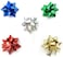 Generic Beautiful Gift Wrap Metallic Flower Confetti Bow (Small 1.5cm) (Pack Of 80 Units)