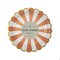 Toot Sweet Small Orange Striped Plate