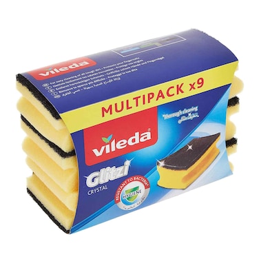 Vileda Glitzi Sponge &times;9 + Gift