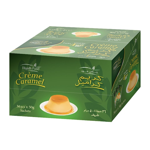 رياض فود كريم كراميل 50 جرام × 36