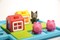 Smartgames, 3 Little Piggies Deluxe A Preschool Puzzle Game &amp; Brain Game For Kids, Cognitive Skill, Building Challenges, Ages 3, 6