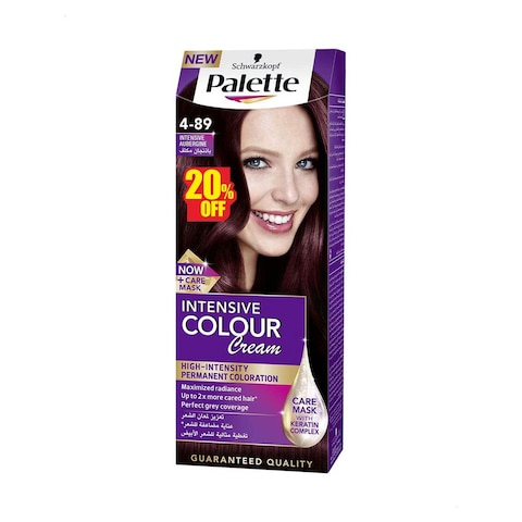 Schwarzkopf Palette Intensive Color Creme - 4-89 Intensive Aubergine