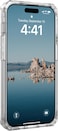Urban Armor Gear UAG Plyo MagSafe compatible for iPhone 15 Pro case cover [16 Feet Drop tested] - Ice   Silver