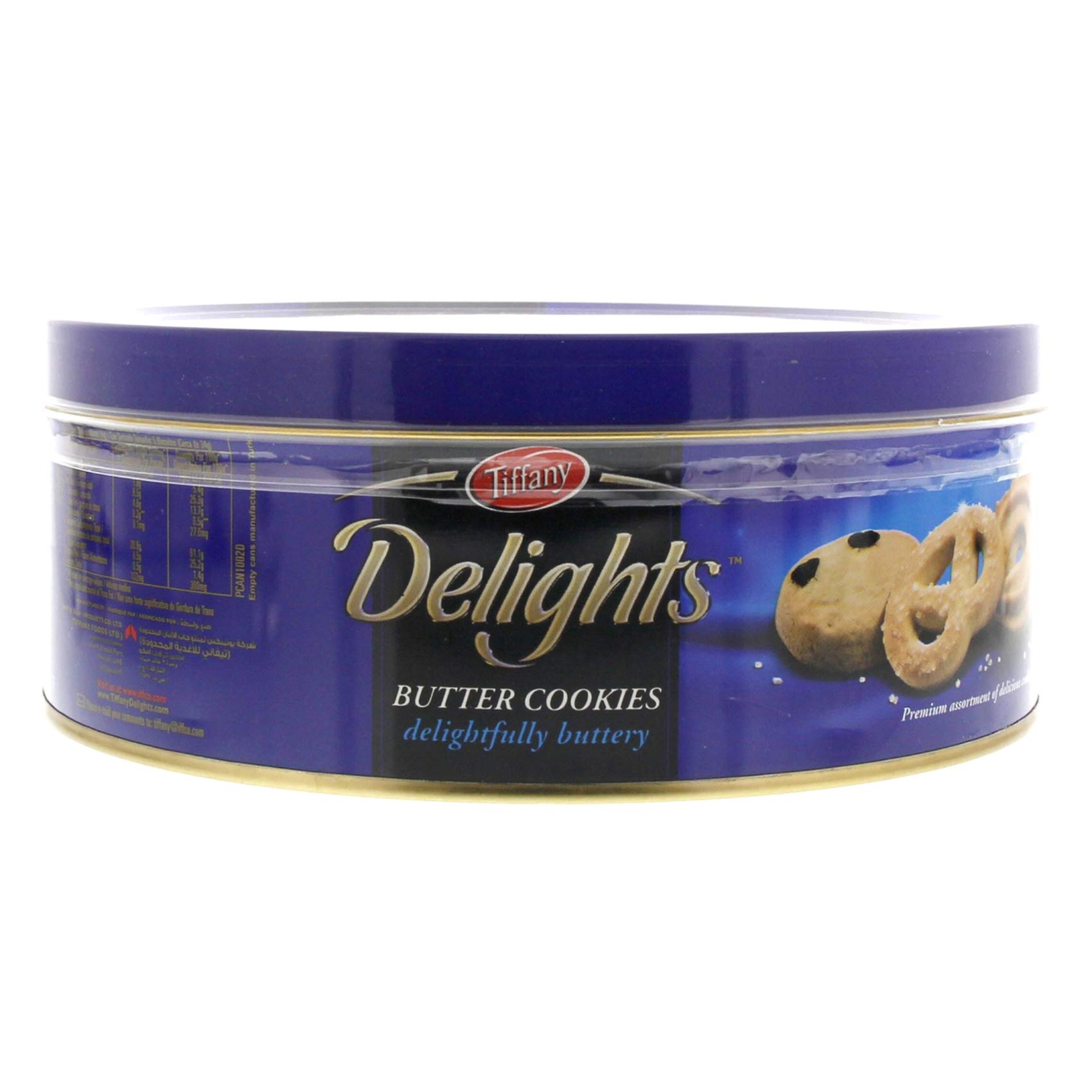 Tiffany, Delights, Butter Cookies Tin, 405g