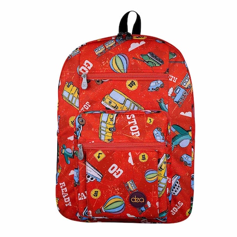 Dea School Backpack - Cars Design