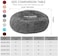 Doreen Soft Plush Round Pet Bed Cat Soft Bed Cat Bed for Cats Small Dogs（GC1648A）