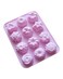 Mixed Flowers Shape Silicone Mould for Chocolate Jelly Pudding DIY Craft
