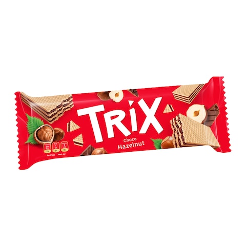 Trix Wafer Filled with Hazelnut Flavored Cacao Cream - 30 gram