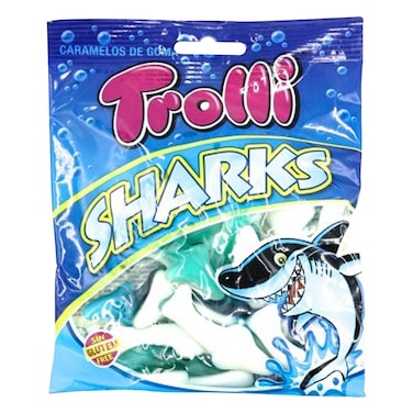 Trolli Sharks Gummies Candy 100g