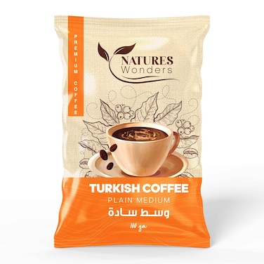 Natures Wonders Medium Turkish Coffee - 100 gram