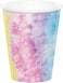 Creative Converting Tie Dye Party Hot/Cold Cups 8-Pieces- 255 g- Multicolor