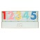 Rainbow Number Acrylic Toppers